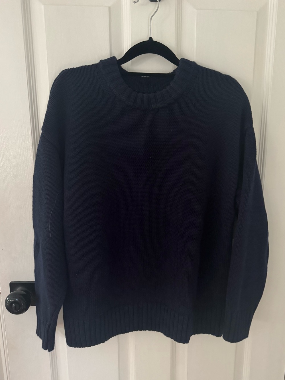 GAP Oversized 100% Cotton Sweater Navy XS